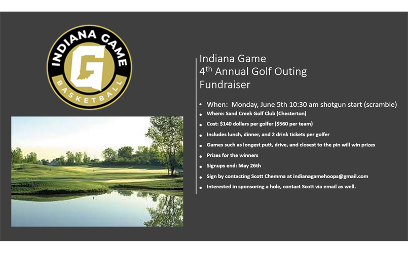 Indiana Game Golf Outing