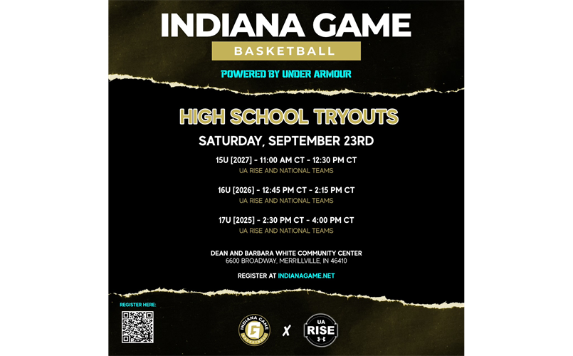 Indiana Game Spring and Summer HS Tryout