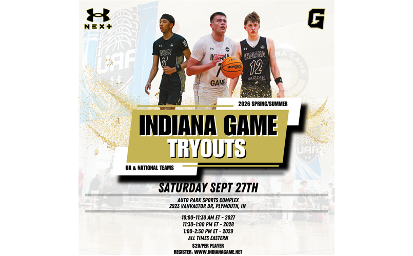 Boys Spring/Summer 2026 Tryouts