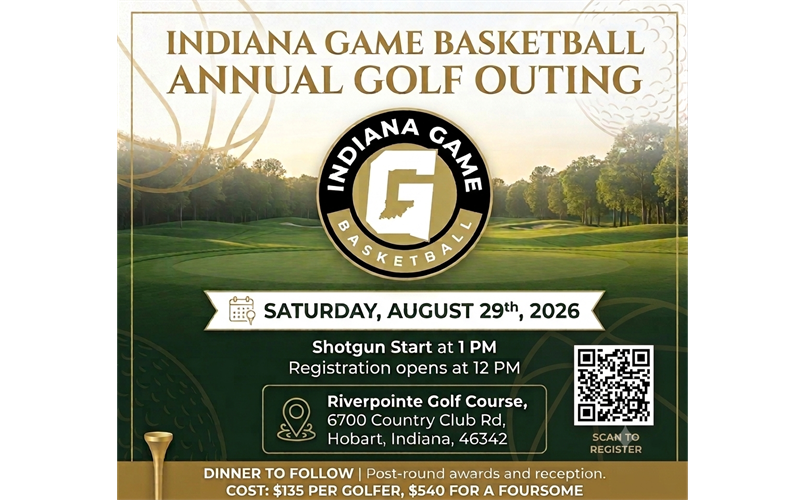 Indiana Game Golf Outing August 29th